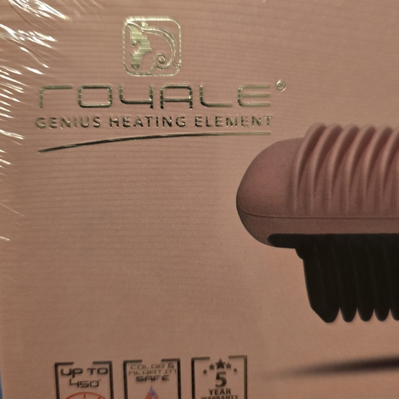 Royale Hair Styling Pro Flat Iron And The Multi Purpose Ceramic Hairbrush - Picture 8 of 14